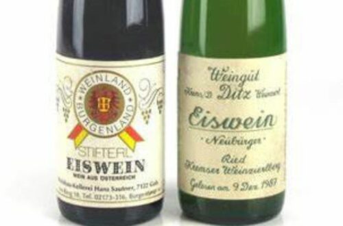 Which country produces more Ice wine, Canada or Austria - two bottles of eiswein