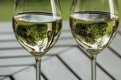 Grauburgunder vs Weissburgunder - two glasses of white wines