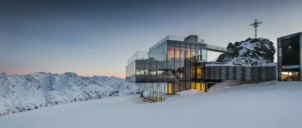 a picture of the hotel Das Central in the Austrian Alps