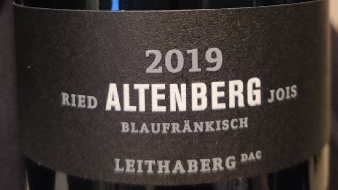 Understanding Blaufränkisch labels - wine label