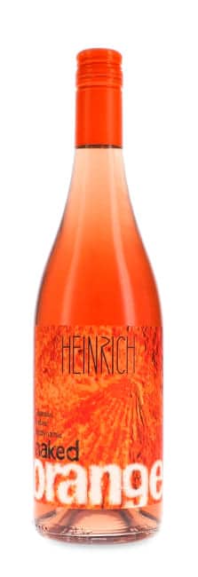 orange wine recommendation number 1 : a bottle of naked orange wine from Heinrich